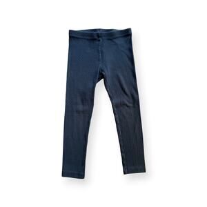 Tea Collection grayish-blue pointelle leggings